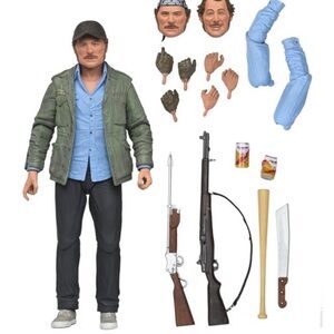 Quint (JAWS 50th Anniversary) Ultimate Action Figure Factory Sealed Brand New